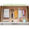 image12 Piece Clear Drawer Organizer Set 3 Sizes Bathroom Vanity Organizer Trays and Storage Bins for Makeup Cosmetics Jewelry and Gadgets Perfect for Office Kitchen Bedroom Bathroom Use12pcs3size